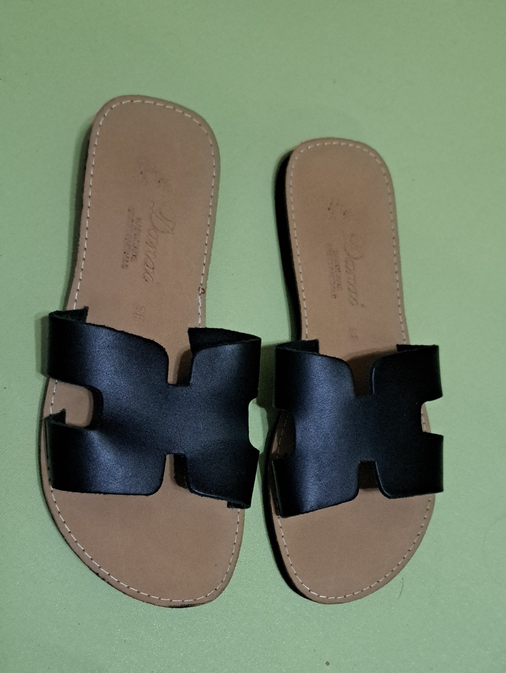 Women’s Handmade Danai Greek Slide Sandals